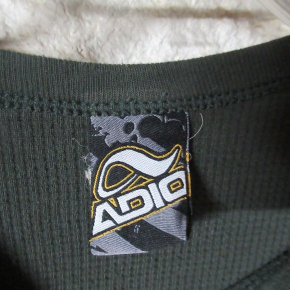 Adio Waffle Knit Long Sleeve Size XL - Picture 3 of 4